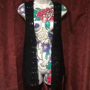 Forever 21 Tassel Fringe Cardigan